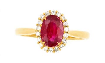 Zonder minimumprijs - Ring - 14 karaat Geel goud - 1.51ct., Nieuw