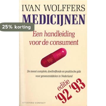 MEDICIJNEN 92-93 - Wolffers 9789025469450, Verzenden, Gelezen, Wolffers