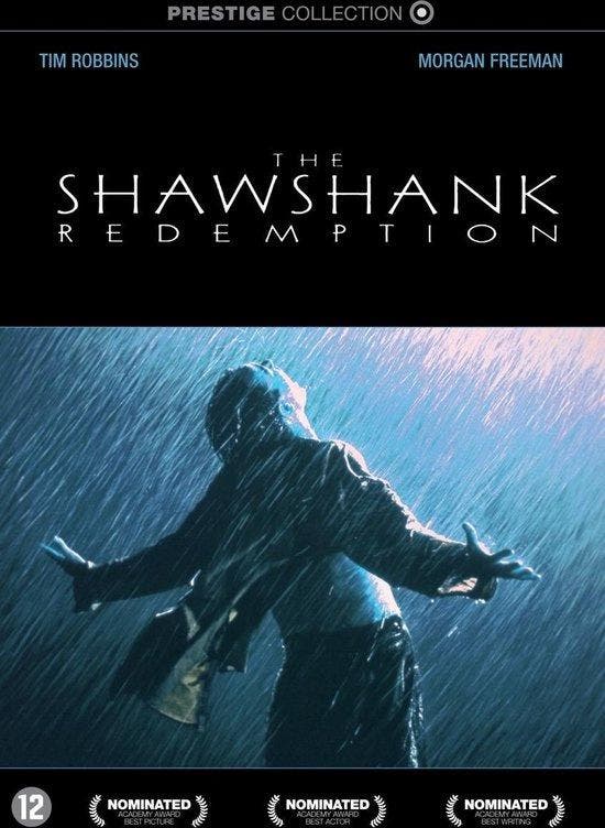 The shawshank redemption (dvd tweedehands film), Cd's en Dvd's, Dvd's | Actie, Zo goed als nieuw, Ophalen of Verzenden