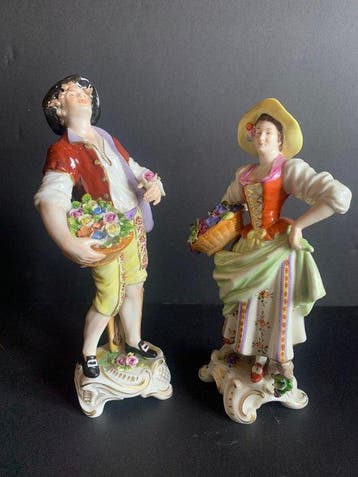 Dresden - Beeldje - Karl Thieme (2) - Porselein