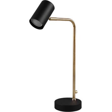 LED Bureaulamp - Tafelverlichting - Trion Milona - GU10, Huis en Inrichting, Ophalen of Verzenden, Nieuw, Metaal, Overige fittingen