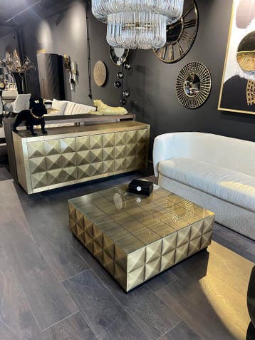 Richmond Interiors Dressior Collada, Luxe uniek klasse , 150 tot 200 cm, Zo goed als nieuw, Met plank(en)