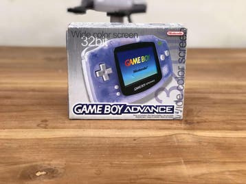 Gameboy Advance Transparent Blue [Complete], Ophalen of Verzenden, Zo goed als nieuw