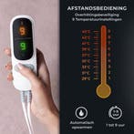 2dekans | Elektrische fleece warmtedeken - 1/2 persoons, Huis en Inrichting, Woonaccessoires | Plaids en Woondekens, Ophalen of Verzenden