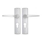 Deurbeslag | Deurklink met cilinderschild | AXA | Curve Duim, Verzenden, Nieuw