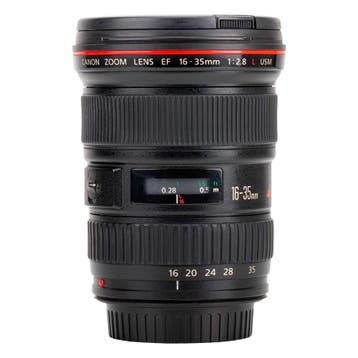 Canon EF 16-35mm f/2.8L USM met garantie, Audio, Tv en Foto, Fotografie | Lenzen en Objectieven, Ophalen of Verzenden, Gebruikt