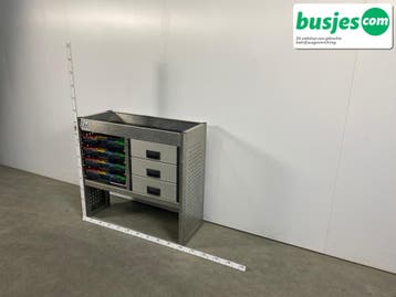 Aluca bedrijfswageninrichting 1010x420x950mm (3066), Auto diversen, Ophalen of Verzenden