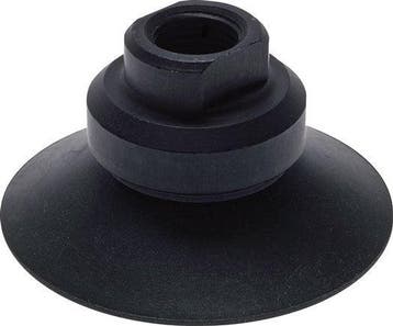 42mm Platte CR Zwarte Vacuüm Zuignap G 1/8 Inch Slag 2mm, Verzenden, Nieuw