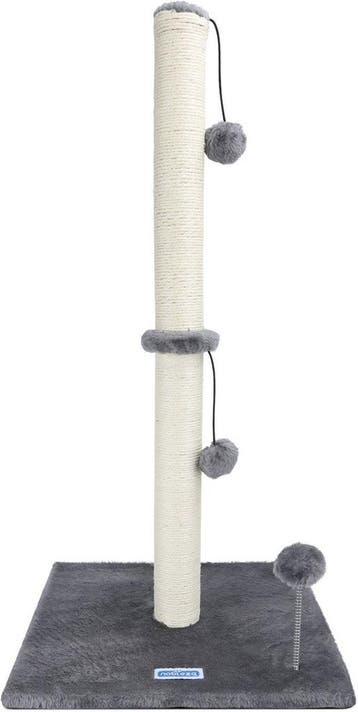 Krabpaal voor katten - 80x41x41 cm - Wit - Nobleza, Dieren en Toebehoren, Verzenden, Zo goed als nieuw