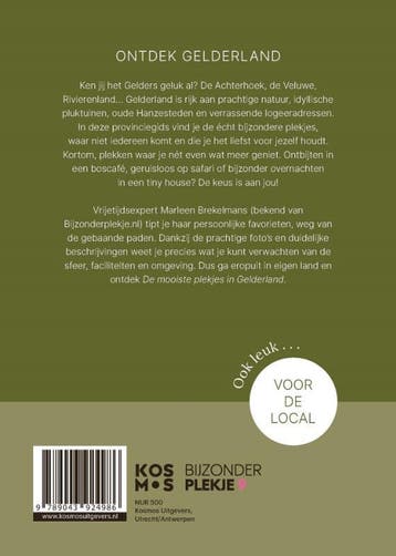 De mooiste plekjes in Gelderland / Bijzonder plekje, Verzenden, Gelezen, Marleen Brekelmans