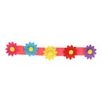 Haarband Baby - Bloemen - Multi Color Roze, Nieuw