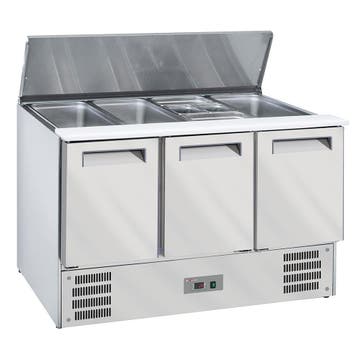 Diverso By Diamond Horeca Saladette | 3 Deuren 1/1 GN | Bove, Witgoed en Apparatuur, Ophalen of Verzenden, Nieuw