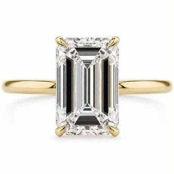 Verlovingsring - 18 karaat Geel goud - 2.10ct. tw. Diamant, Sieraden, Tassen en Uiterlijk, Antieke sieraden