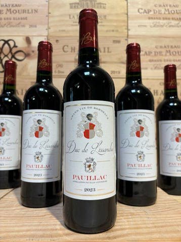 2023 Château Duc de Lissandre - Pauillac Grand Cru - 6, Nieuw