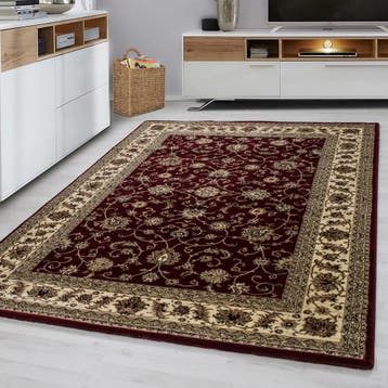 Perzisch Tapijt | Marrakesh | Floraal | Rood | 160x230 cm, Verzenden, Nieuw