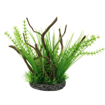 Kunstplanten met hout OS-214 - aquarium decoratie, Ophalen of Verzenden, Nieuw