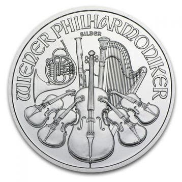 Wiener Philharmoniker 1 oz 2024, Verzenden, Oostenrijk, Losse munt, Zilver