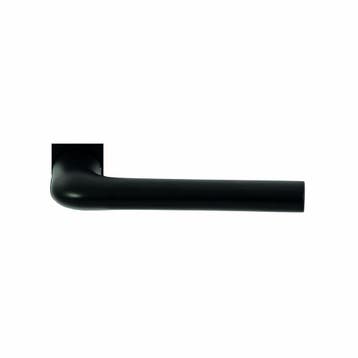 Deurkruk Samos op vierkant rozet minimal - zwart, Verzenden, Nieuw