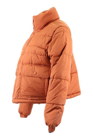 Vans Jas in maat S Oranje, Kleding | Dames, Jassen | Winter, Vans, Verzenden, Zo goed als nieuw, Overige kleuren