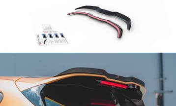 Spoiler V.2 Ford Focus ST MK4 Maxton Glans Zwart, Auto-onderdelen, Ophalen of Verzenden, Nieuw