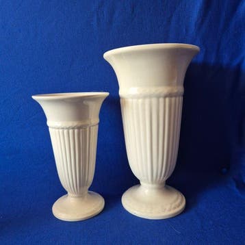 Wedgwood - John Goodwin - Vaas (2) - Edme - Porselein -