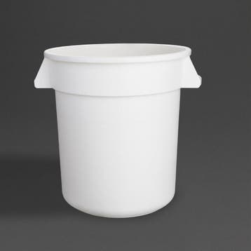 witte ronde voorraad bakken | 2 Formaten, Verzenden
