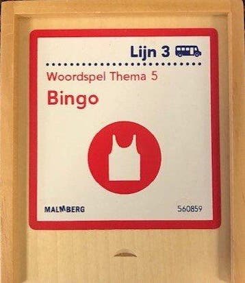 Lijn 3  Woordspel Thema 5 Bingo, Verzenden, Nieuw