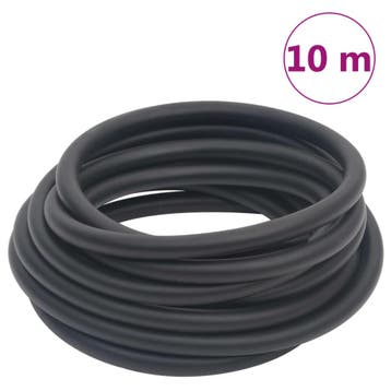 vidaXL Luchtslang hybride 0,6 10 m rubber en PVC zwart, Verzenden, Nieuw
