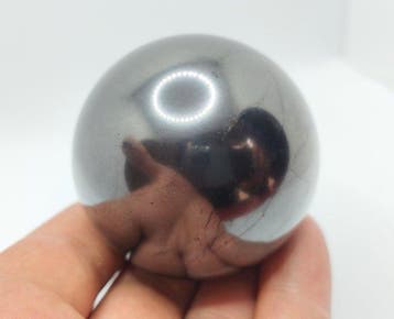 Shungiet Bol - Hoogte: 7 cm - Breedte: 7 cm- 400 g - (1)