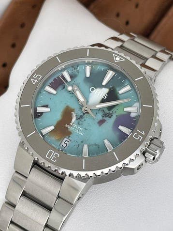Oris - Aquis Date Upcycle Automatic - Zonder minimumprijs -, Nieuw