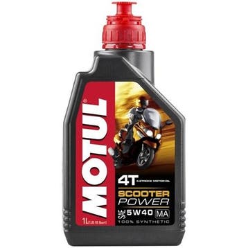 Motul Scooter Power 4T Motor Oil - 5W40 1L X12, Verzenden, Nieuw