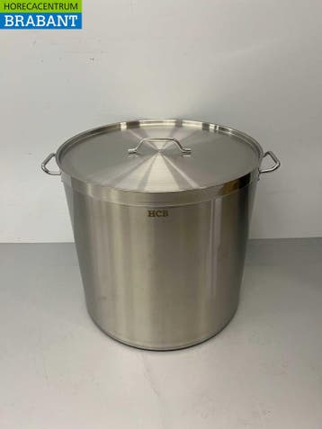 HCB RVS Soeppan Kookpan Pan Inductie 60 x 60 cm 160 liter, Ophalen of Verzenden, Nieuw in verpakking
