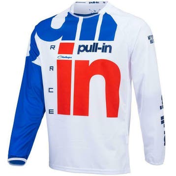 Motorcross shirt Pull-in Blauw Rood | Maat L, Motoren, Verzenden, Nieuw met kaartje, Motorcrosskleding, Pull-in