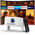 1080P Projector 1100ANSI Auto Focus Wifi6 BT5.4 Android14, Verzenden, Nieuw