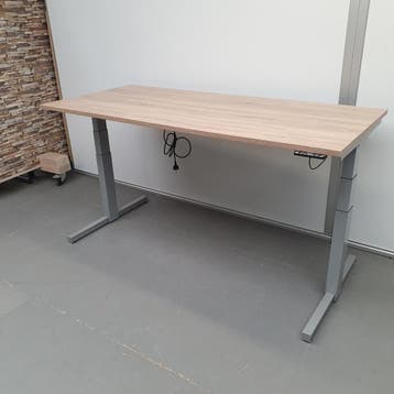 Elektrisch instelbaar zit-sta bureau met NIEUW blad | 2-moto, Ophalen of Verzenden, Nieuw
