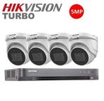 Hikvision Compleet Systeem 5 Megapixel Dome + 1TB, Ophalen of Verzenden, Nieuw