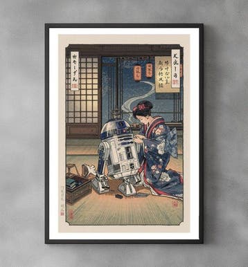 Star Wars - A Moment of Repair - R2D2 Star Wars - Pop Art -, Nieuw