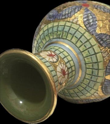 deruta - Pot - Majolica - Deruta miniatuurvaas
