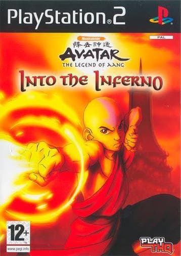 Avatar: De Legende van Aang - De Vuurmeester - Playstation 2, Avontuur en Actie, 1 speler, Eén computer, Zo goed als nieuw