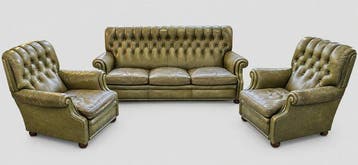 Poltrona Frau - Sofa (3) - Leder