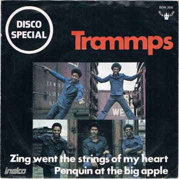 vinyl single 7 inch - Trammps - Zing Went The Strings Of..., Verzenden, Zo goed als nieuw, 7 inch, Pop