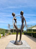 sculptuur, Dancing couple - 42 cm - Brons, Antiek en Kunst, Curiosa en Brocante