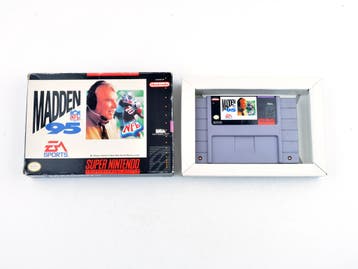 Madden NFL 95 (NTSC) [Super Nintendo], Ophalen of Verzenden, Zo goed als nieuw