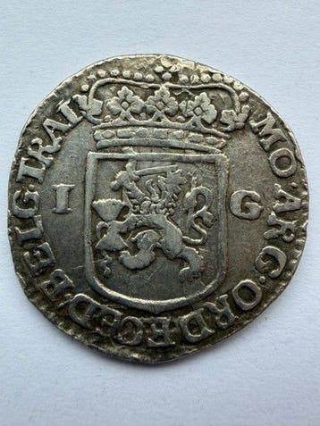 Nederland, Utrecht 1 Gulden 1737/27 RRR
