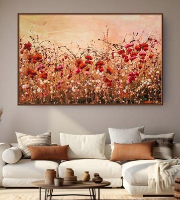 Irina Morisch - Lovely memories -xxl floral artwork-