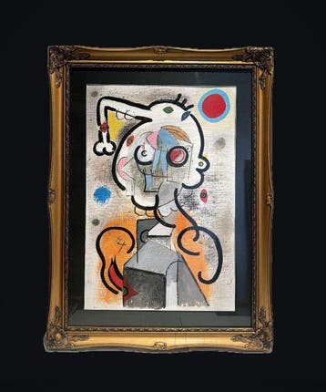 Carola Castro - Serie: Miró en un Mundo Cubista