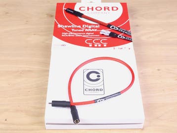 Chord Company Shawline digital audio interconnect RCA 0,5 me, Ophalen of Verzenden, Gebruikt, Overige kabels