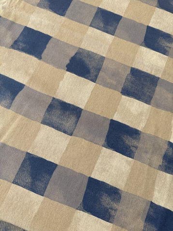 San Leucio top quality - exclusieve blauwgeruite bank in