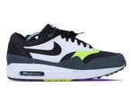 Nike Air Max 1 Black Anthracite Volt • 43, Ophalen of Verzenden, Nieuw, Nike, Sneakers of Gympen