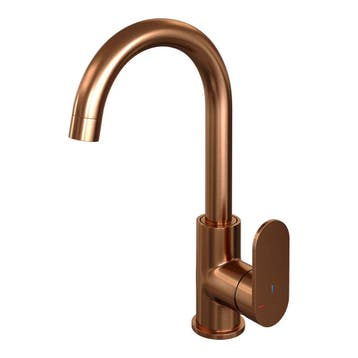 Brauer Copper Edition Hoge Opbouw Wastafelmengkraan met, Ophalen of Verzenden, Nieuw